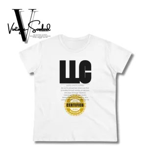 Vintage-Sealed LLC "Limited Liability Company" Certified Apparel T-Shirts| Brand New Women's Fashion