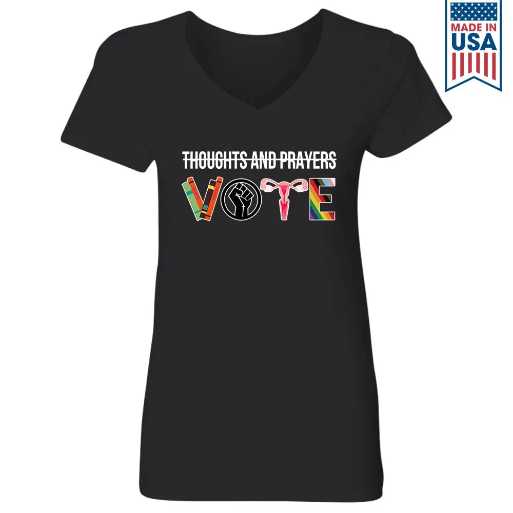 Women's V-neck T-shirt TSVB420