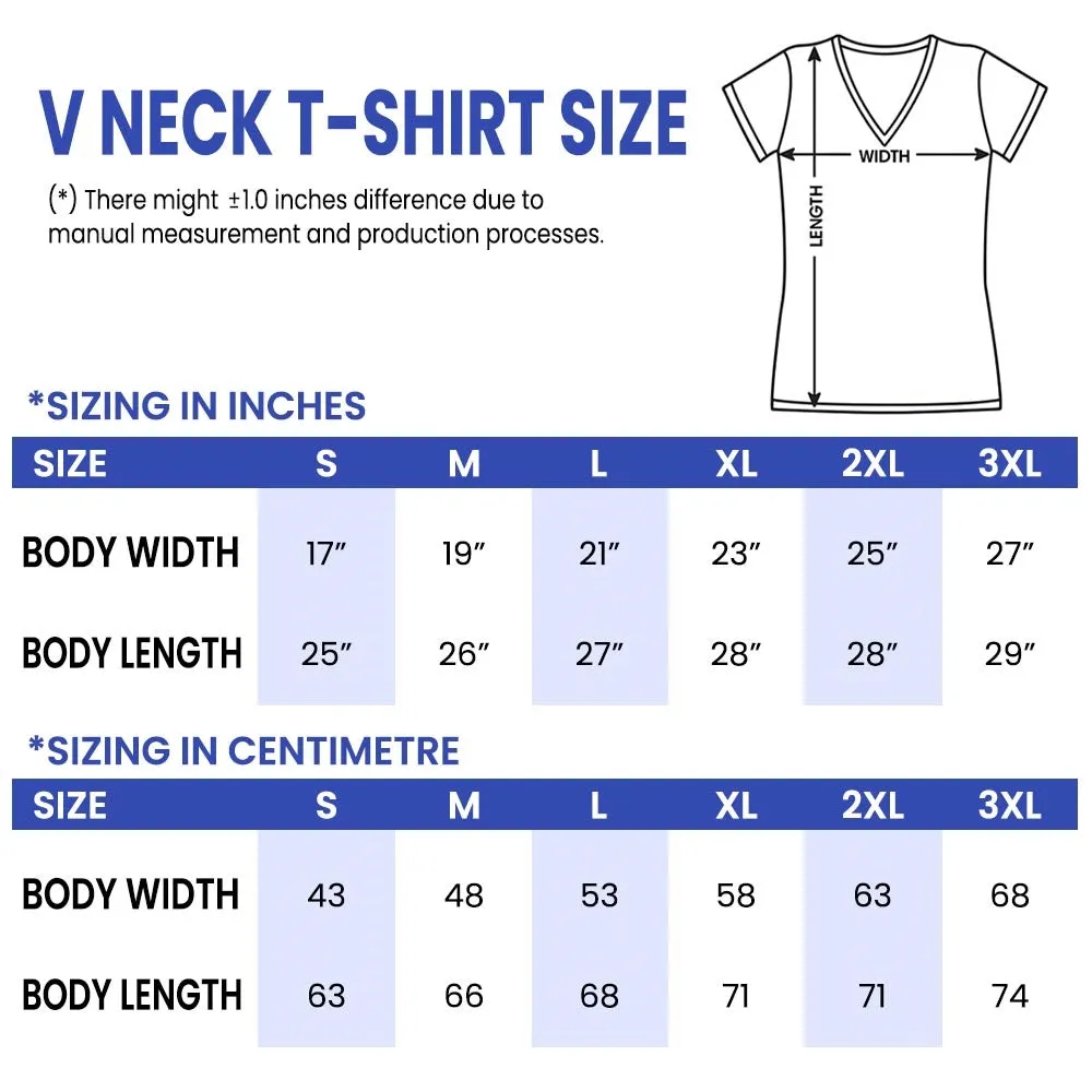 Women's V-neck T-shirt TSVB620